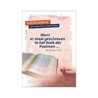 Want er staat geschreven in het boek der